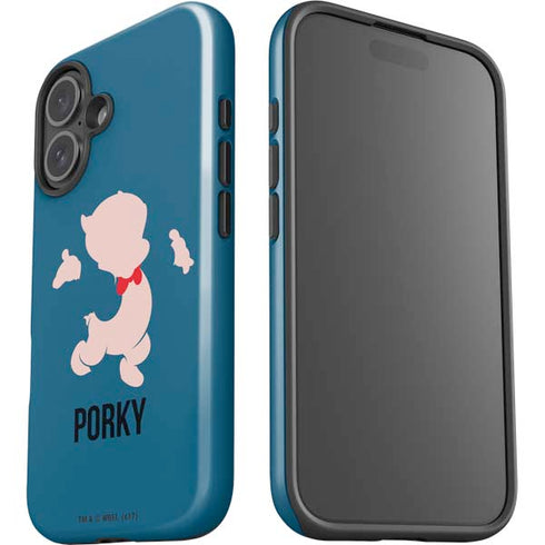 Looney Tunes Porky Pig Identity iPhone 16 Impact Case